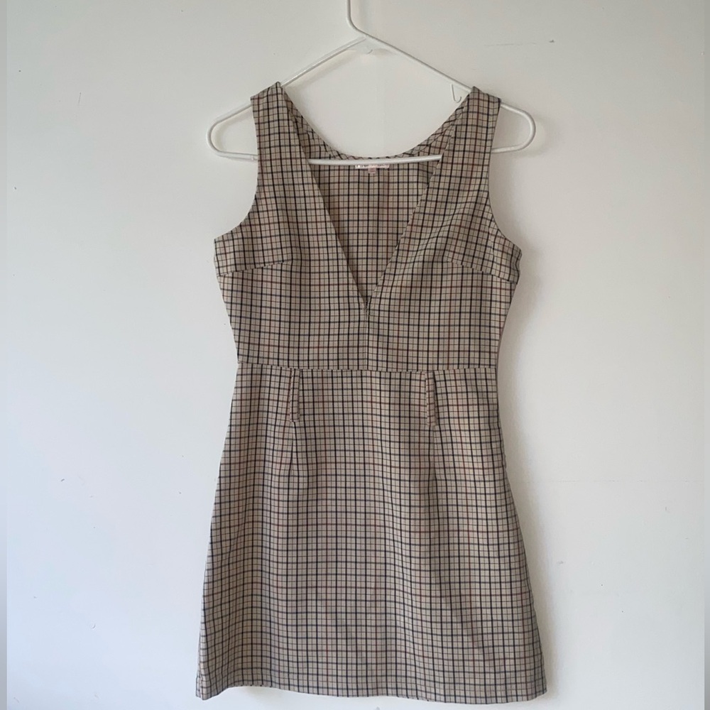 Wool blend dress